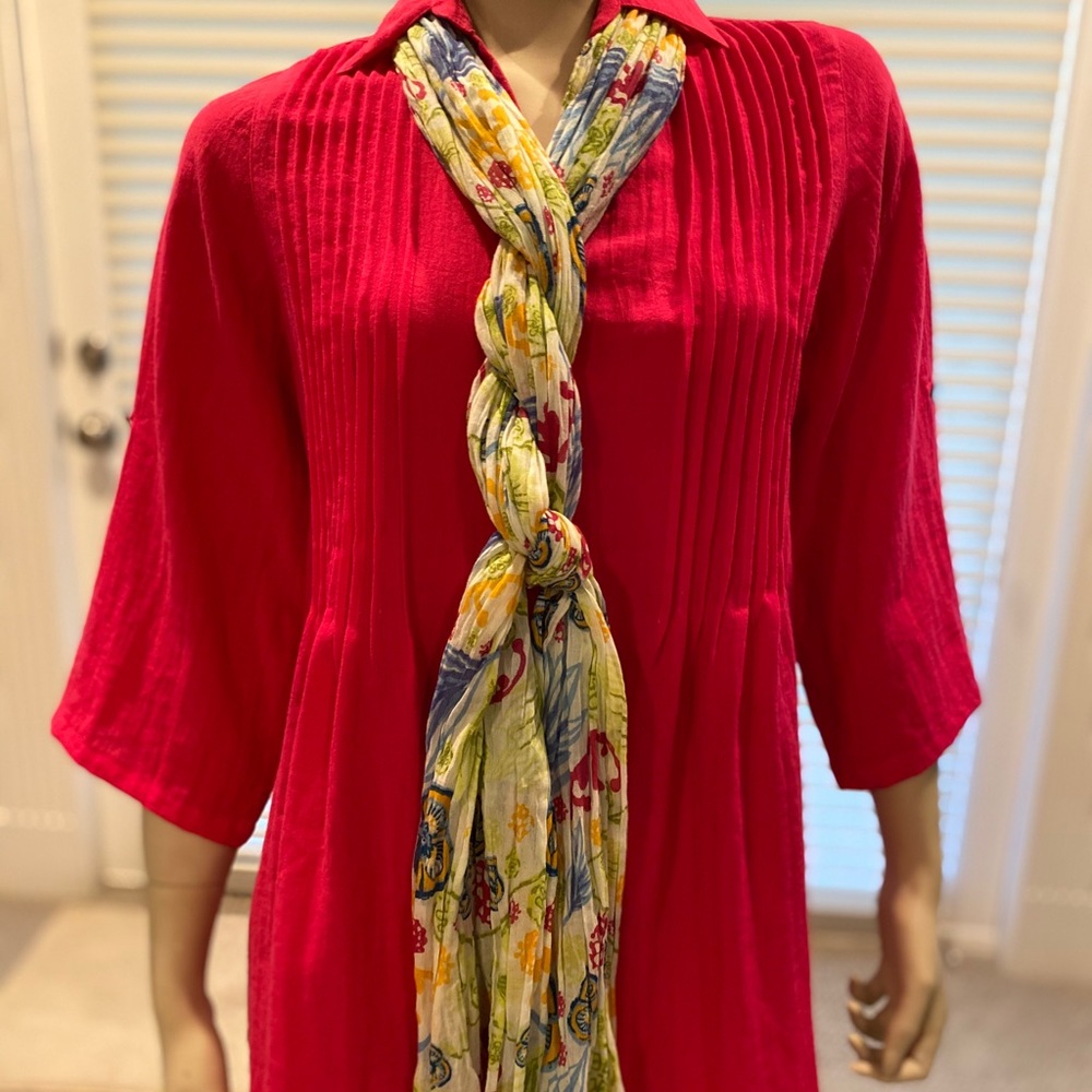 Multi Color Scarf - Picture 5 of 9